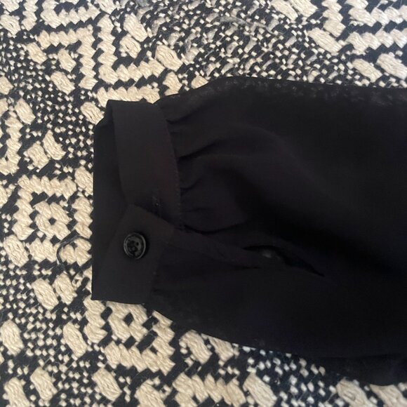 New Claudie Pierlot Broderie Anglaise Georgette Blouse – Size 36 /4 - Picture 7 of 8